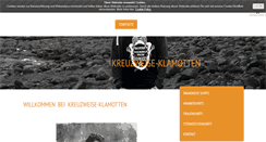 Desktop Screenshot of kreuzweise-klamotten.de